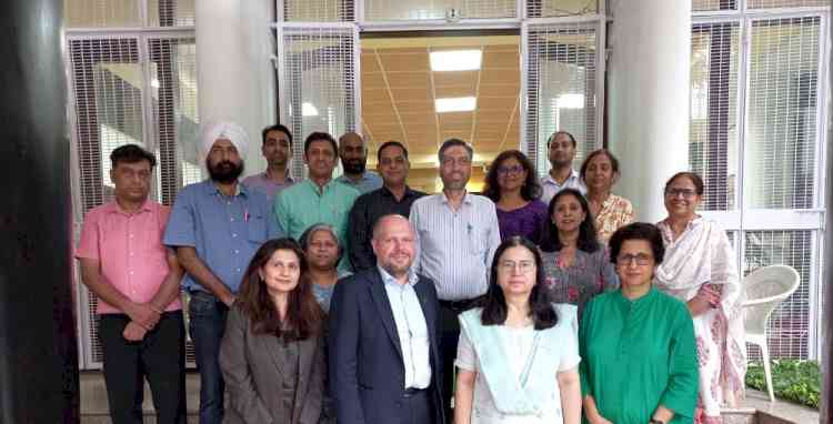 Delegation from Nottingham Trent University visited PU for strategic meetings 