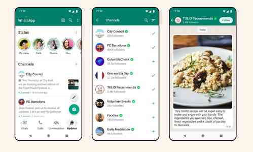 WhatsApp rolling out forwarding message feature for channels