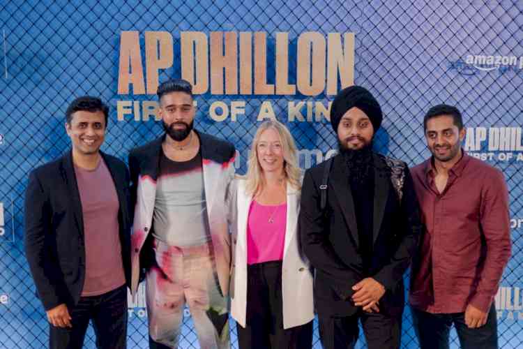 An INSANE evening! Prime Video hosted a special screening for its upcoming docuseries, AP Dhillon: First of a Kind 