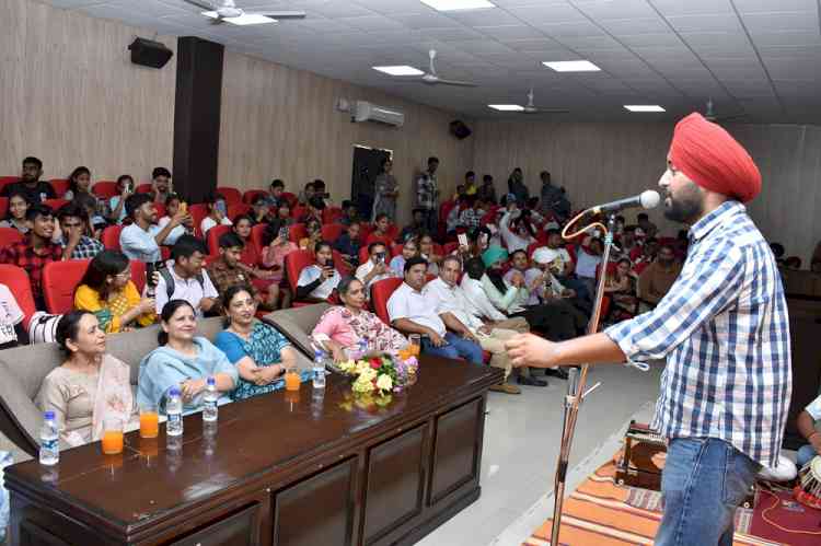 Orientation cum Welcome programme organised for newly admitted students of BA   Sem-I