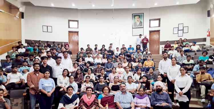 Enactus session during induction programme 2023 of Dr SSBUICET, Panjab University