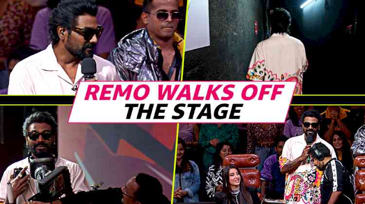 “Ye mere se nahi hoga, I am OUT!”: Remo D’Souza is seen walking out from the sets of Hip Hop India as the Top 6 get revealed