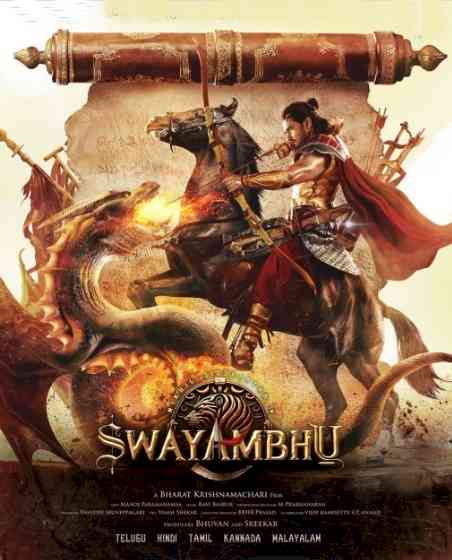 Nikhil Siddhartha unveils warrior-mode poster for upcoming 'Swayambhu'