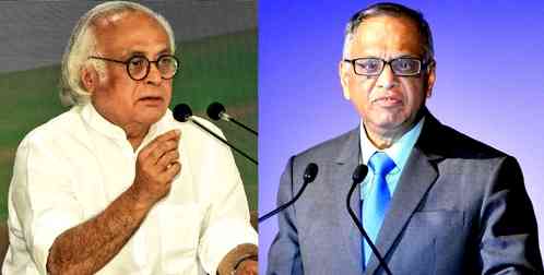 Narayana Murthy is truly an iconic figure, may not always agree with him but he is thought provoking: Jairam