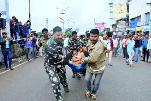 BJP protest triggers tension in Telangana’s Nirmal town