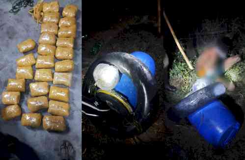 Two Pak smugglers held, 29 kg heroin seized in Punjab