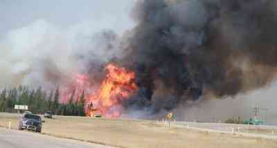 30K households in Canadian province asked to evacuate due to wildfires