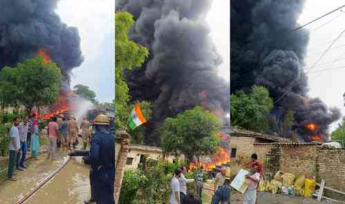 Major fire breaks out in Delhi factory