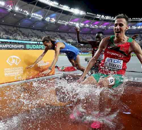 World Athletics Championships: Tamberi wins high jump gold; El Bakkali clinch 3,000m steeplechase title