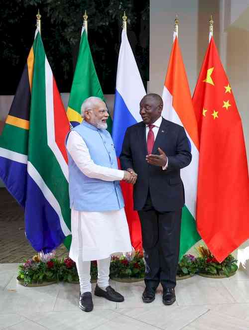 S. African Prez says meeting with PM Modi 'fruitful'