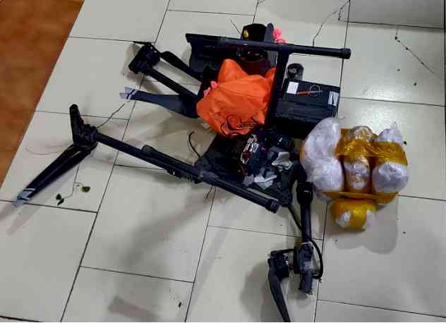 Pakistani drone shot down, 3.5 kg heroin recovered