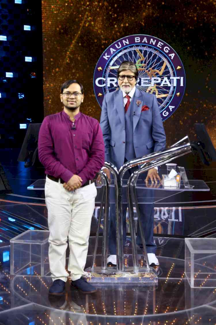 Abhishek Garg makes Amitabh Bachchan laugh with his quirky answers