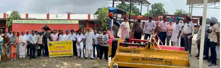 KVK, Kapurthala organised stakeholder meet to manage paddy residue