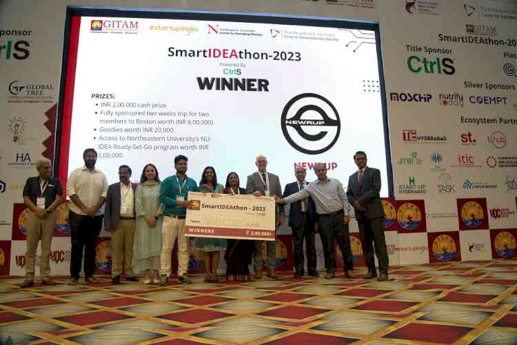 Odisha Student Entrepreneur's Startup on Clean Cooking Equipment Wins GITAM SmartIDEAthon 2023