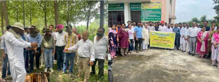 Five days vocational training on beekeeping held at KVK, Pathankot