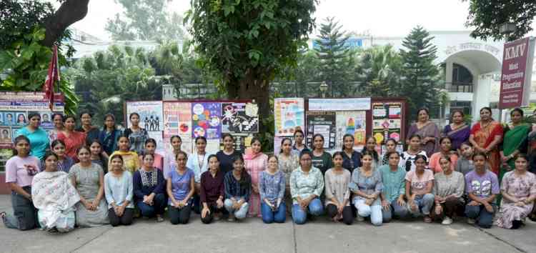 KMV organises poster presentation competition under Yukti Program of GoI