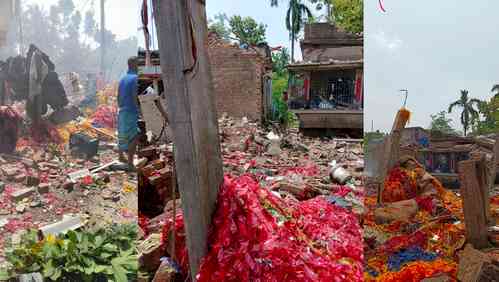 Political slugfest erupts over blast in Bengal firecracker factory