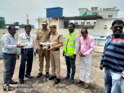 HMRL commences drone survey in old Hyderabad for Metro works