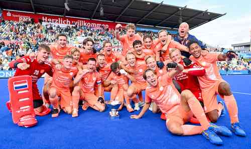 Hockey: Netherlands sweep European men's, women's titles, seal berths to Paris Olympic Games