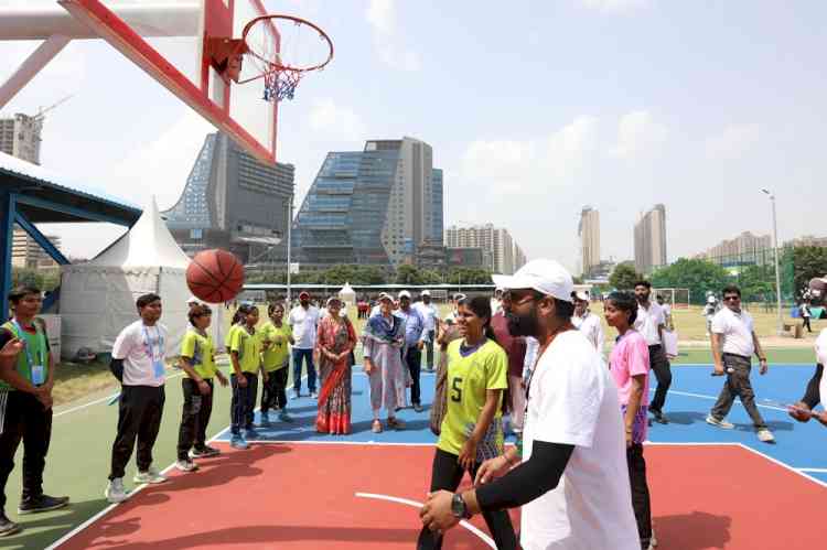HCLFoundation revamps multi-sports complex for underserved school students