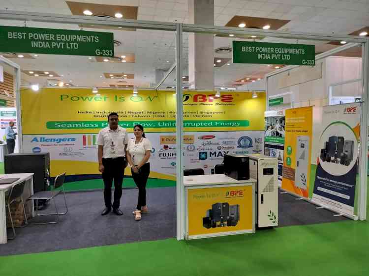 Best Power Equipments showcased advanced UPS solutions at the India Med Expo