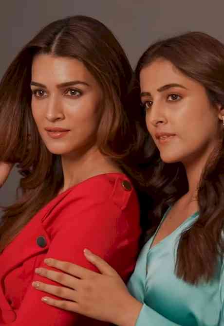 Kriti shares video showcasing strong bond with sister Nupur Sanon