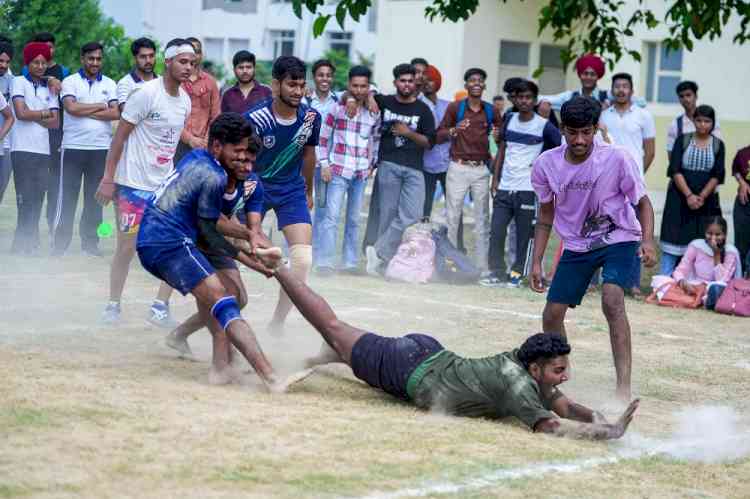 CT University Marks National Sports Day