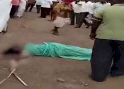 Maha horror: Dalit widow beaten on road for seeking return of Rs 2K