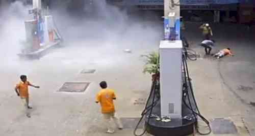 Gurugram: Youths thrash CNG pump workers after argument over payment, two nabbed