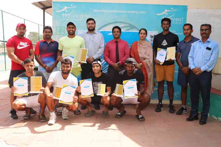 Suraj in Singles and Amit & Anuj in Doubles Win Crowns at AITA Rs.1 Lac Men’s Tennis Tournament at Jassowal