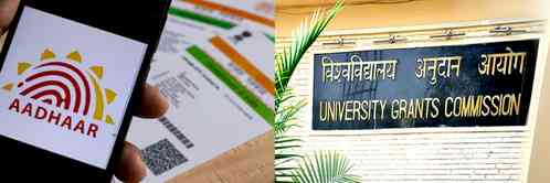 No Aadhaar numbers on Degress, provisional certificates: UGC to universities