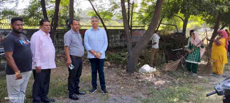 Cleanliness drive initiated by joint efforts of CICU and Municipal Corporation Ludhiana in Focal Point and Industrial Area