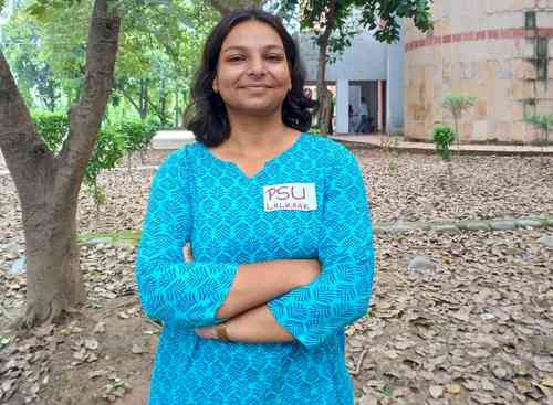 Panjab University's only woman presidential candidate says 'reject politics of money, muscle power'