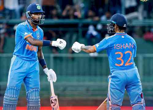 Asia Cup: Hardik's 87, Ishan's 82 help India post 266 after top-order collapse