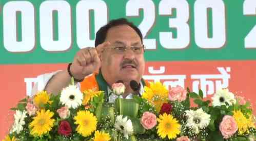 Nadda flags off 'Jan Ashirvaad' yatra in MP