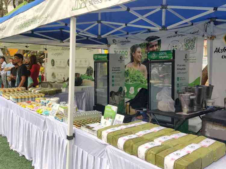 Akshayakalpa Organic Farmer’s Market witnesses success with total footfall of 3000