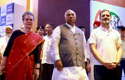 Kharge constitutes 16-member CEC; Sonia, Rahul included