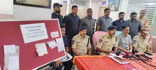 Two drug peddlers held in Hyderabad, MDMA seized