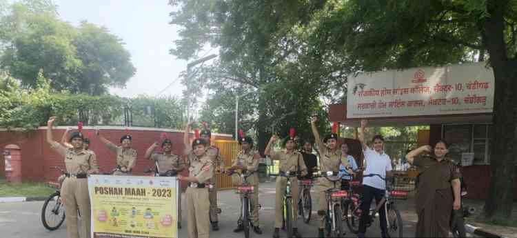 Poshan Abhiyaan celebrations kickstarted at Home Science College