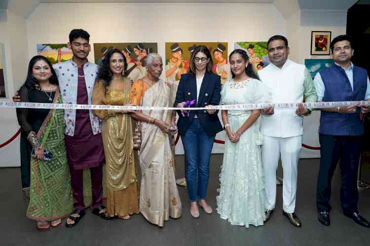 Artist Manasa Kalyan introduces captivating journey through colours and emotions with Kaliyug 3.0, inaugurated by Shweta Bachchan Nanda