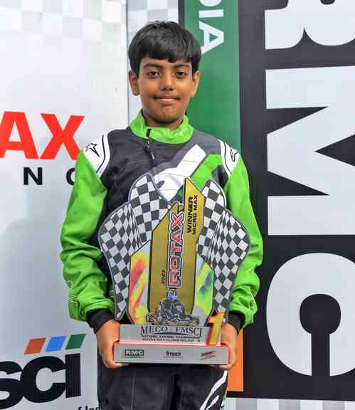 National Karting C'ship 2023: Yatharth Gaur bags victory in tight Micro Max final