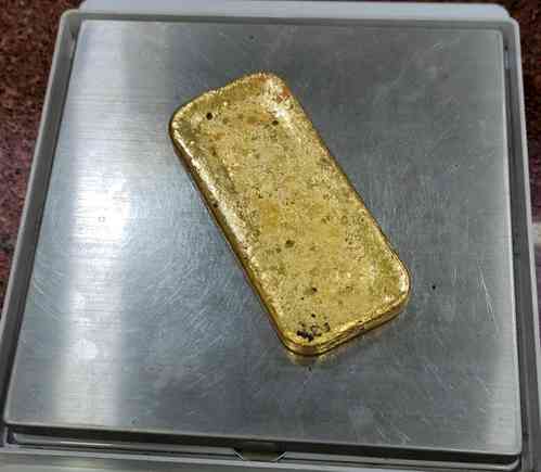 Man arrested with 2.465 kg of smuggled gold in Bhubaneswar