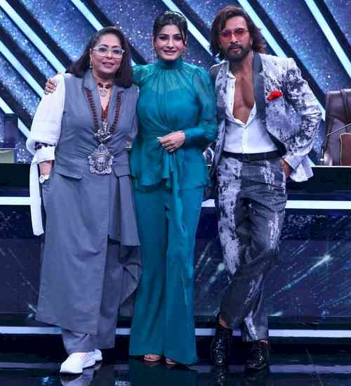 'IBD 3': Raveena Tandon performs her iconic 'Tip Tip Barsa Paani'