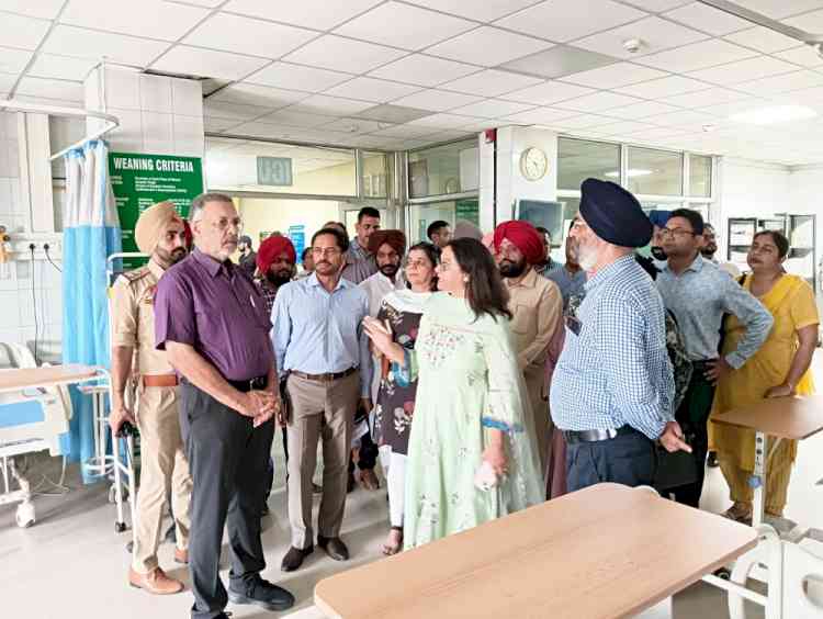 Health Department suspends three officials at Civil Hospital for negligence in treatment of an accident victim: Dr Balbir Singh
