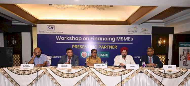 CII Ludhiana Zone alongwith IDBI Bank Organised Workshop On Financing For MSMEs