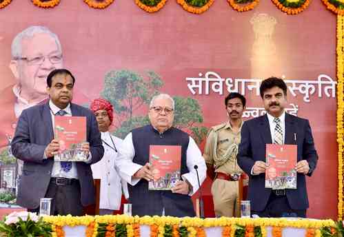 Country's first Constitution Park constructed at Raj Bhavan, says Rajasthan Guv