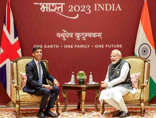 Modi, Sunak discuss ways to deepen trade linkages, boost investment