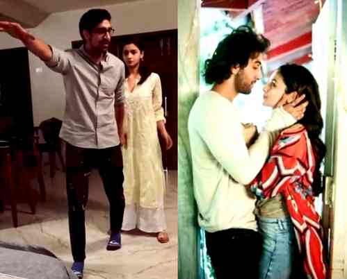 Alia posts photos of fun moments with hubby Ranbir, Ayan during 'Brahmastra' shoot