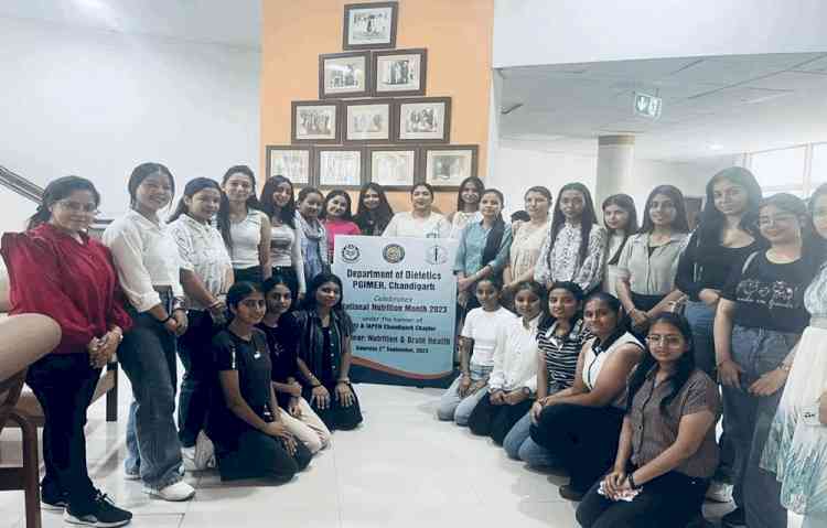 KMVites attend seminar on Nutrition and Brain Health at PGIMER