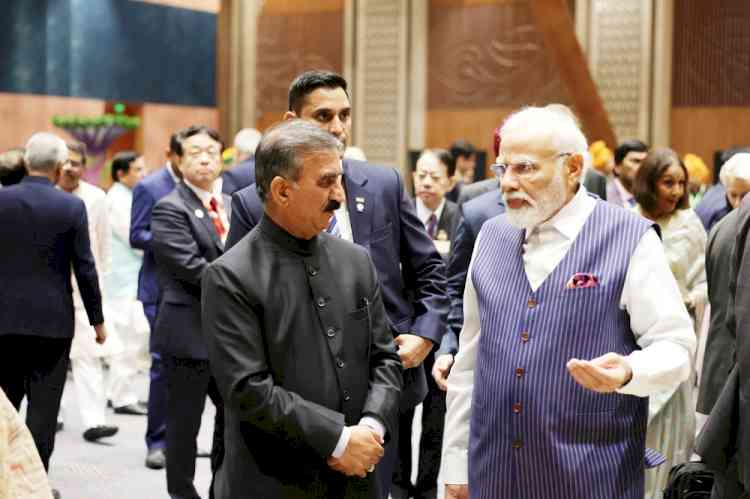 Sukhvinder Singh Sukhu meets PM Modi